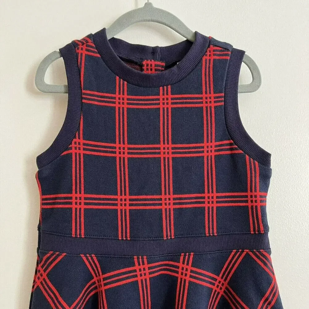 Janie & Jack Jacquard Windowpane Dress - Picture 2 of 9
